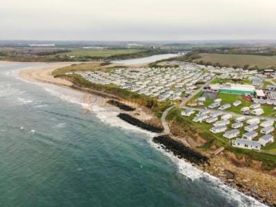 New Sea View Platinum Caravan With Huge Decking Newcastle upon Tyne Exterior photo